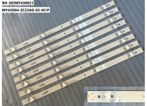 SUNNY SN043LD17AT013-S2F Led bar, SUNNY SN043LD17AT013 Panel ledleri, MY43D04-ZC23AG-03